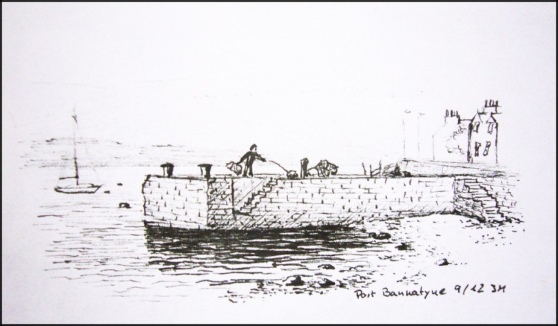 Port Bannatyne, quay