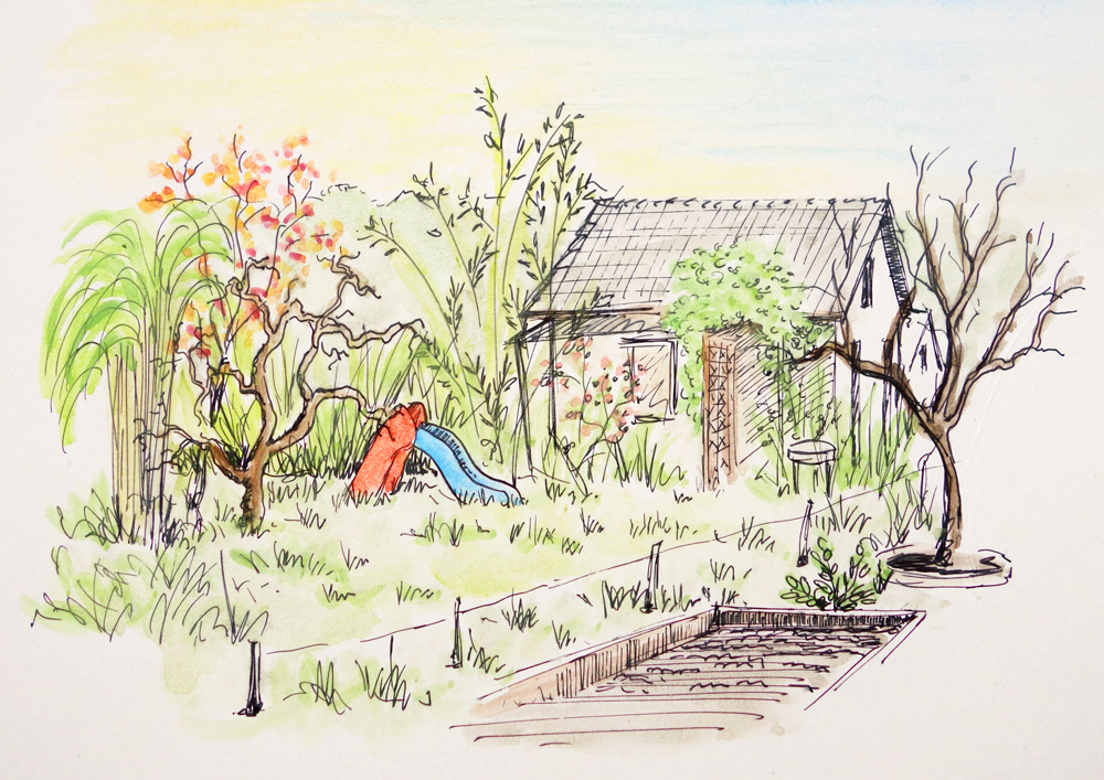 Schrebergartenidylle, Bremen